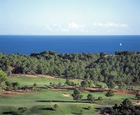 Real Golf de Bendinat  - Spielbahnen mit Meerblick