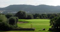 Golfplatz Capdepera Fairway mit Sandbunker