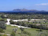 Ausblick von der Terrasse des Golfclubs Golf Pollensa Genießen Sie von der Terrasse des Golfclubs Pollensa diesen wunderbaren Blick