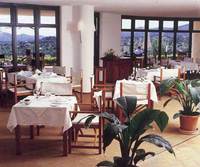 Das Restaurant im Golfclub Pollensa