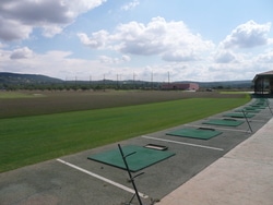 Driving Range mit Matten