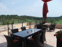 Son Muntaner Clubhaus Terrasse