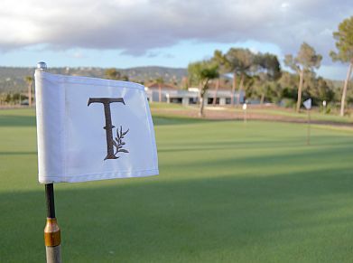 T Golf Palma Puntiro Flagge